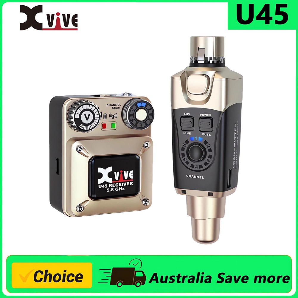 In Ear Monitor Iem - Xvive U45 نظام مراقبة الأذن اللاسلكي