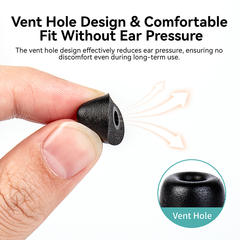 أطراف أذن من إسفنج الذاكرة KBE - مراجعة Earphone Foam Tip وسعره