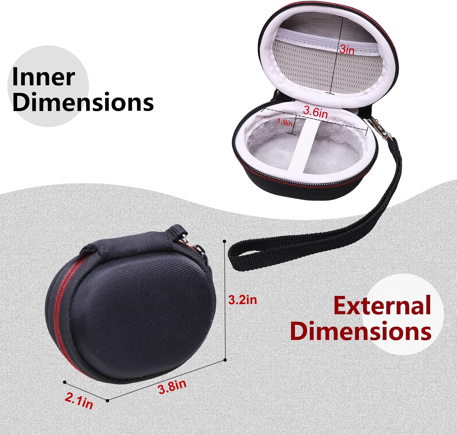 غطاء واقٍ صلب من LTGEM لسماعات - مراجعة Headphone Case Hard وسعره