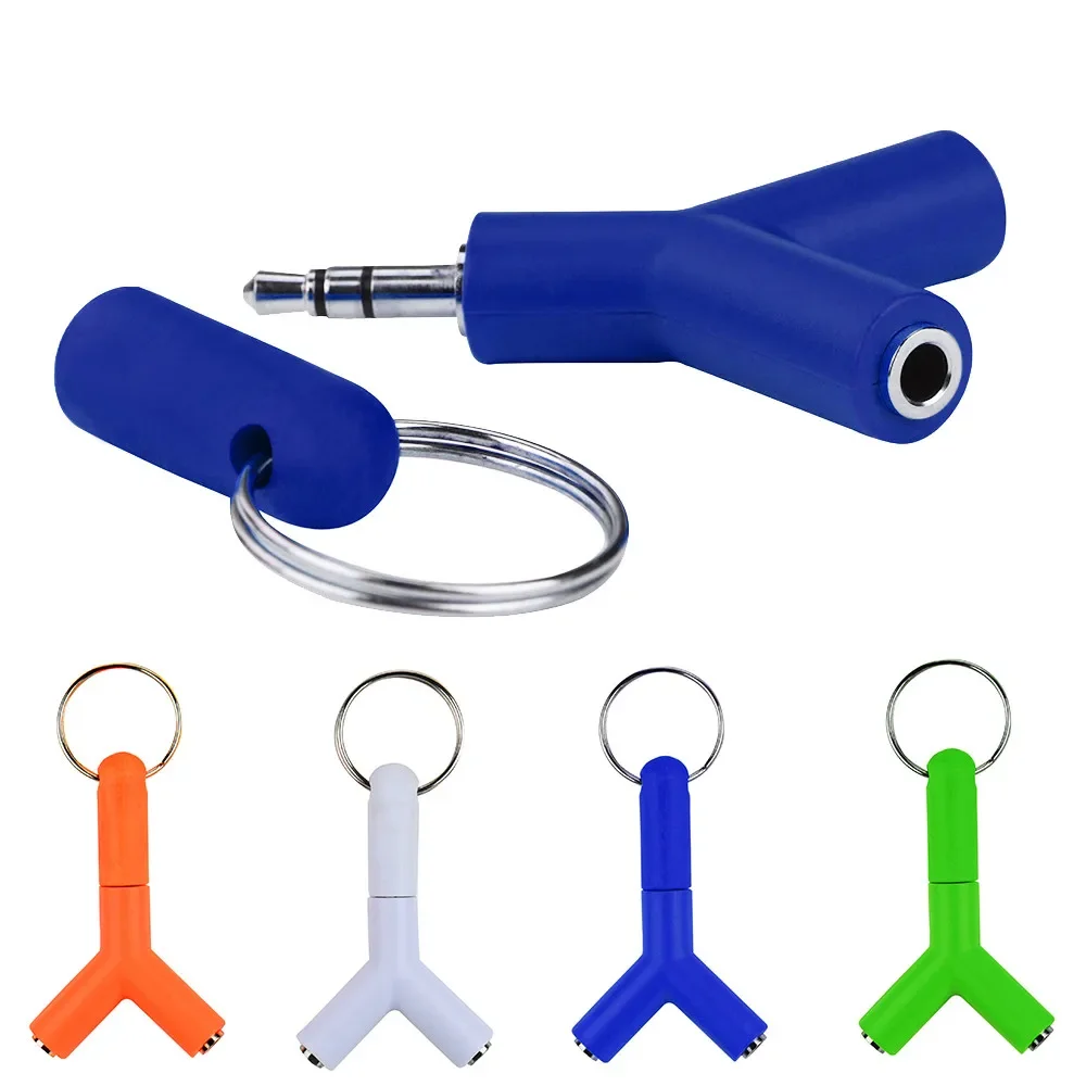 مقسم صوت Y-Jack ذكر إلى 2 أنثى - مراجعة Earphone Splitter Jack وسعره