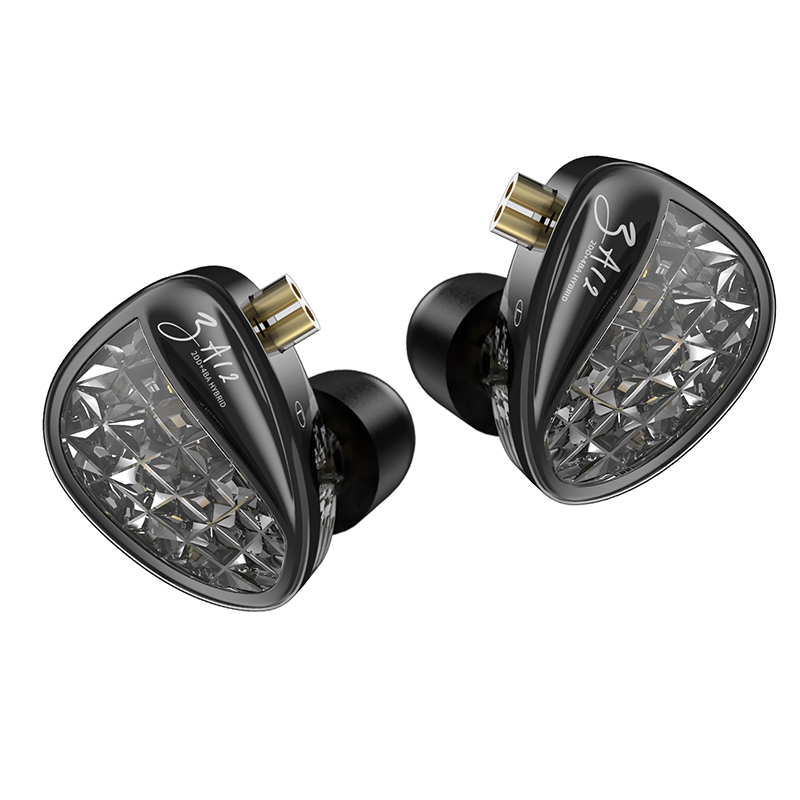 KZ ZA12 2DD + 4BA سماعات هجينة - مراجعة In Ear Monitor Iem وسعره