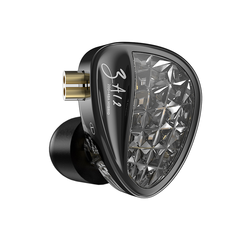 KZ ZA12 2DD + 4BA سماعات هجينة - مراجعة In Ear Monitor Iem وسعره